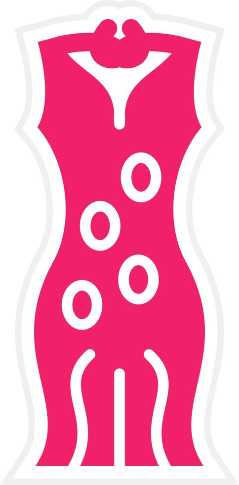 Dress Vector Icon Style