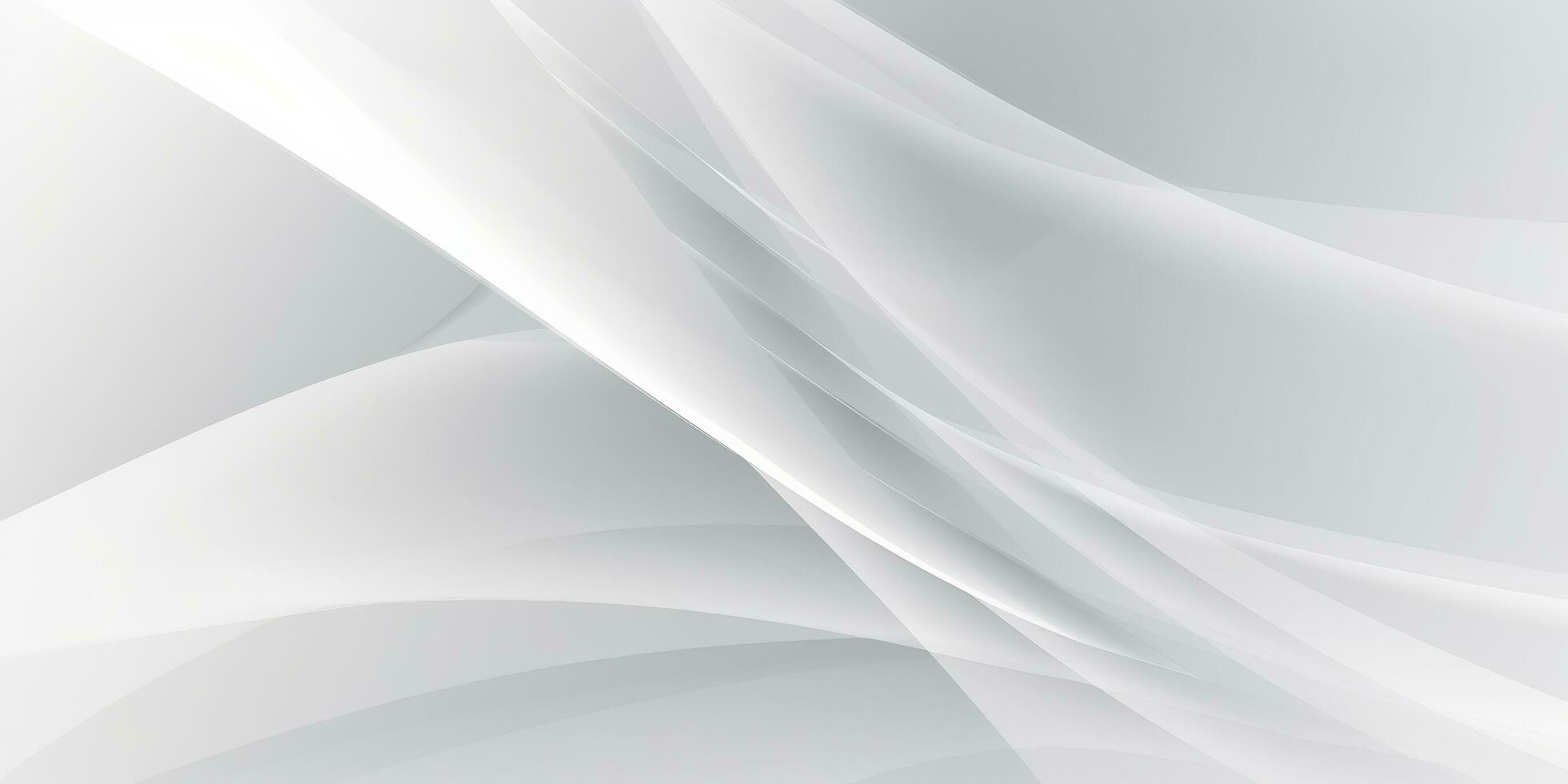 White Gradient Abstract Curve Pattern photo