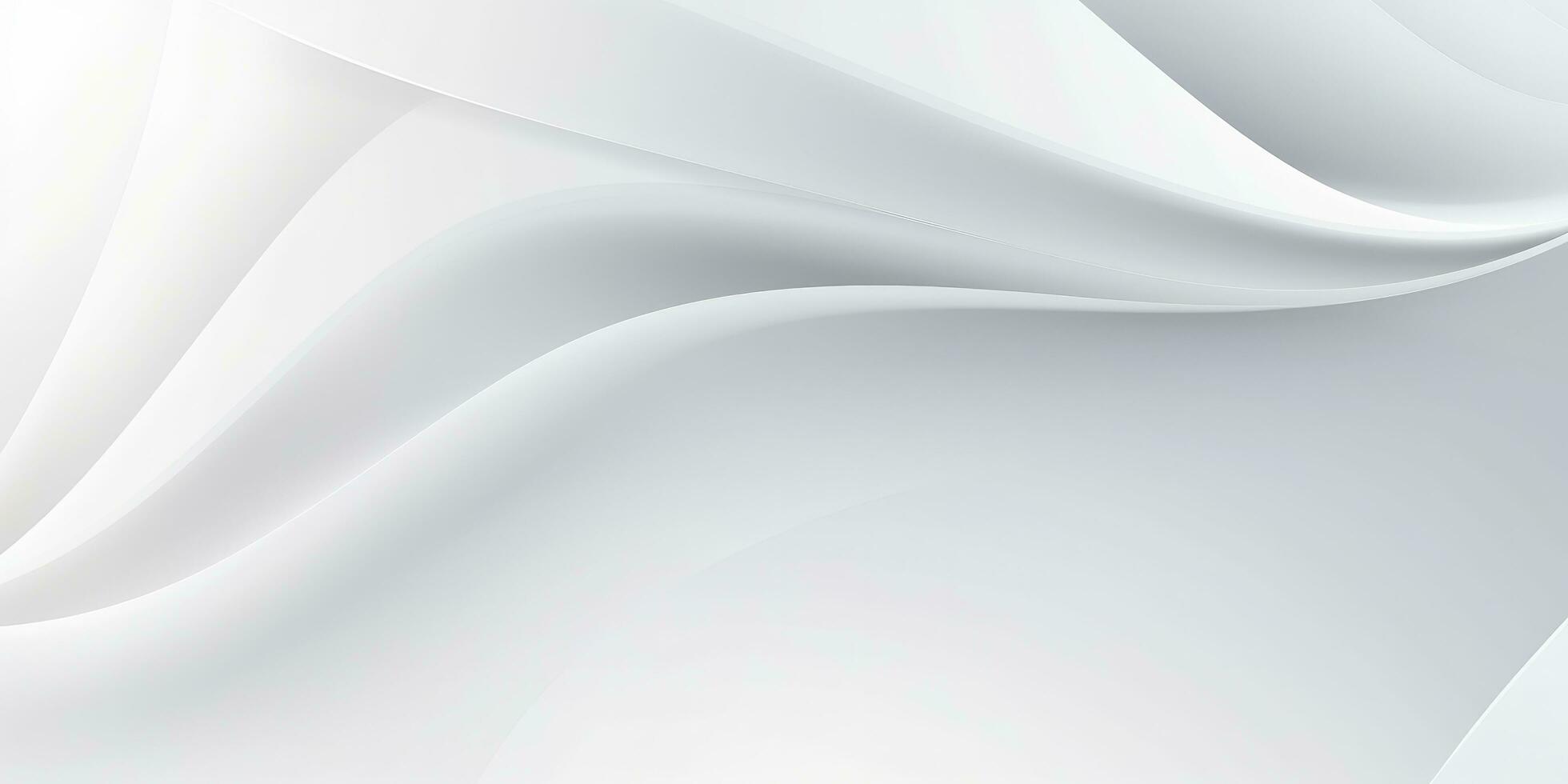 White Gradient Abstract Curve Pattern photo