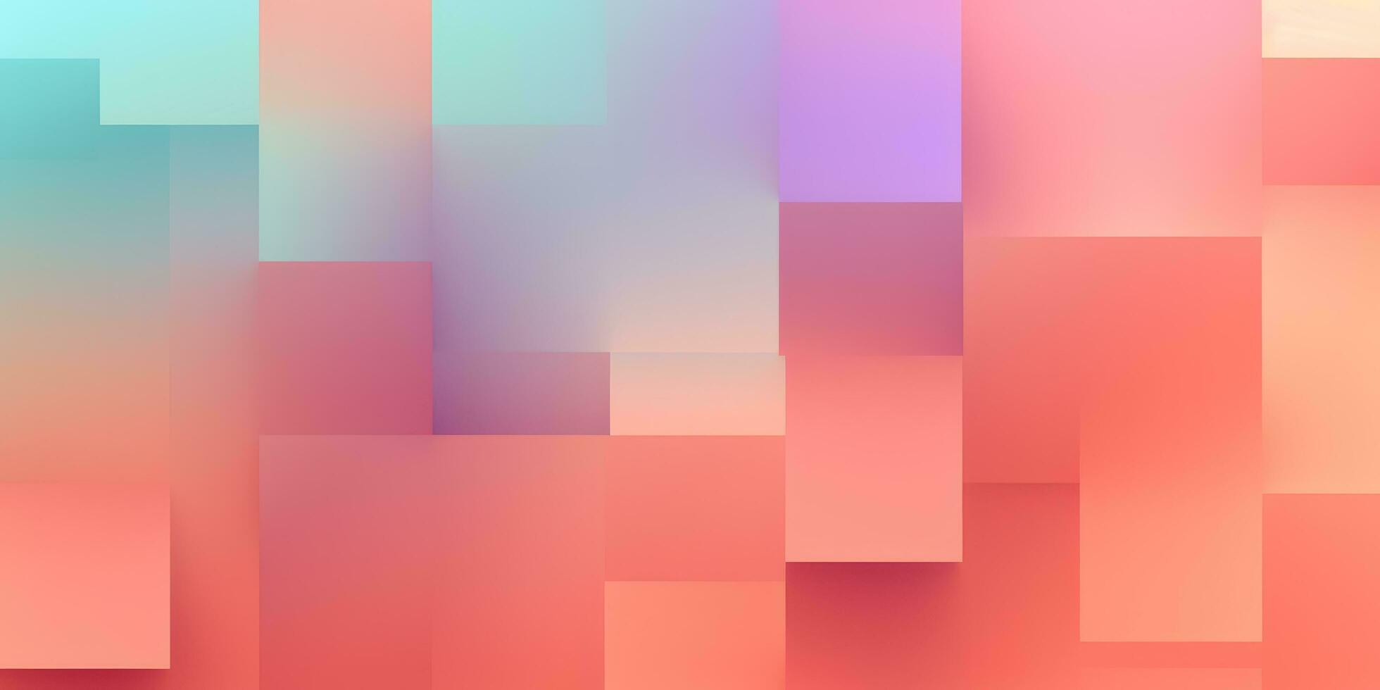 pastel brick wallpaper gradient colorful block background abstract photo