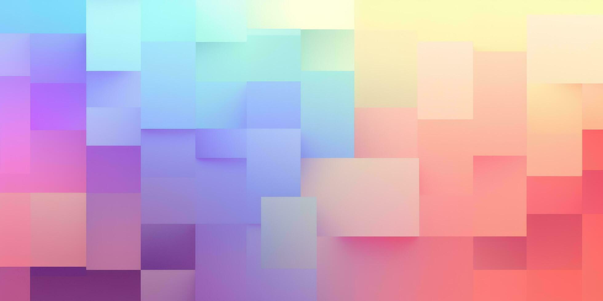 pastel brick wallpaper gradient colorful block background abstract photo