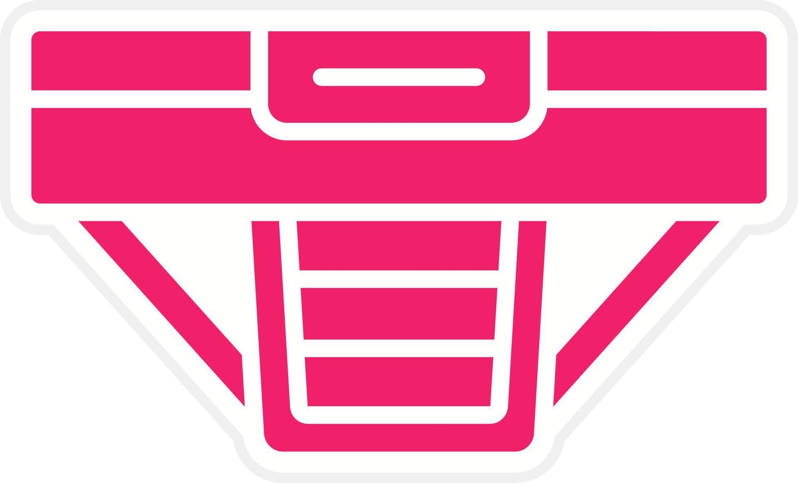Jockstrap Vector Icon Style