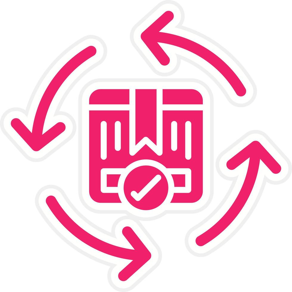 Continuous Delivery Vector Icon Style