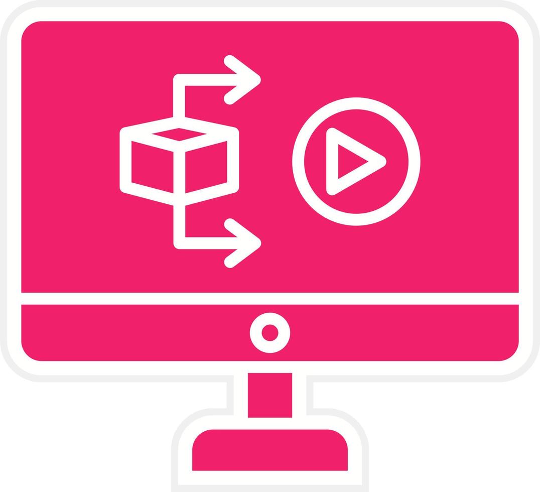 Digital Animation Vector Icon Style