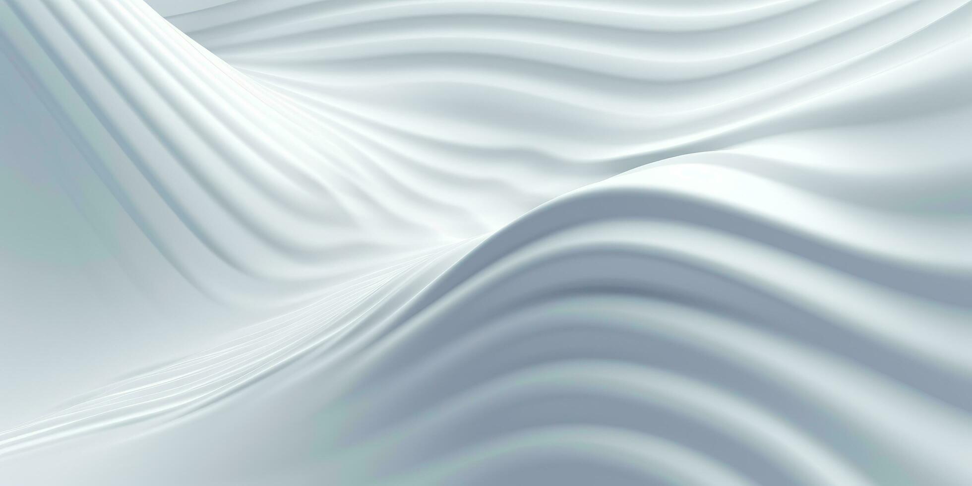 White Gradient Abstract Curve Pattern photo