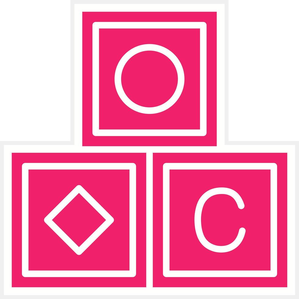 Blocks Vector Icon Style