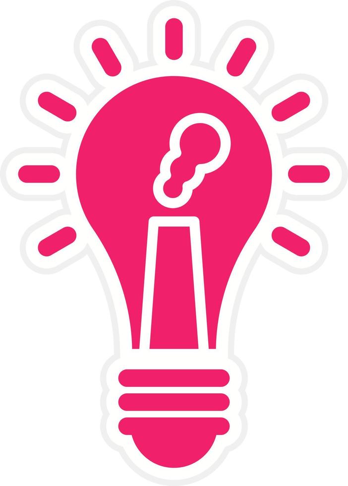 Light Pollution Vector Icon Style
