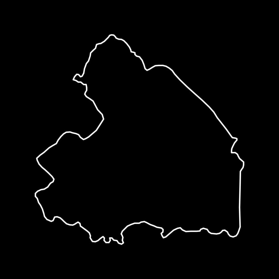 Drenthe province of the Netherlands. Vector illustration.