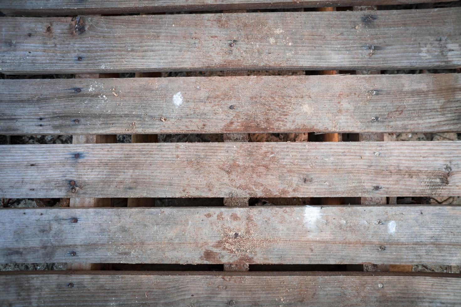 Surface and texture of wooden bridge on the national park. The photo is suitable to use for adventure content media and travel poster