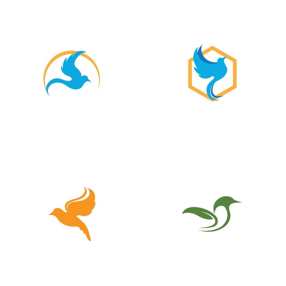 Bird logo images illustration design vector