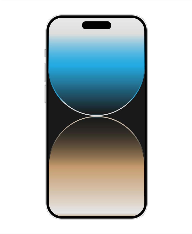 iphone 14 Pro max móvil vector