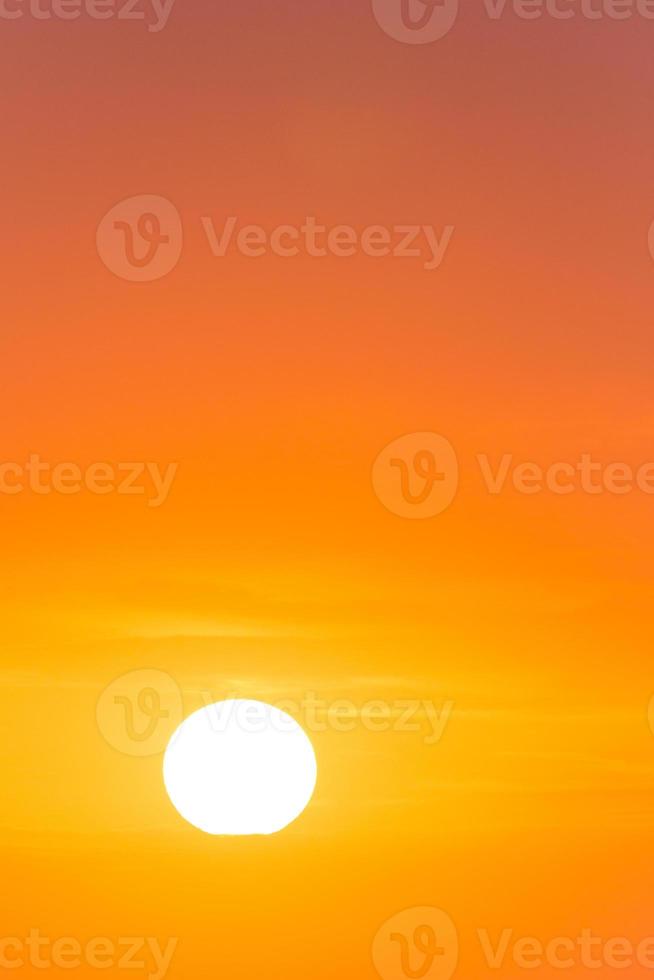 view on colorful sky at sunrise photo