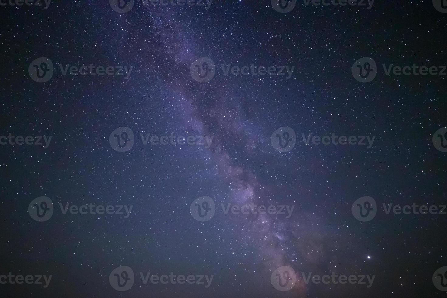 ver de lechoso camino galaxia en noche cielo foto