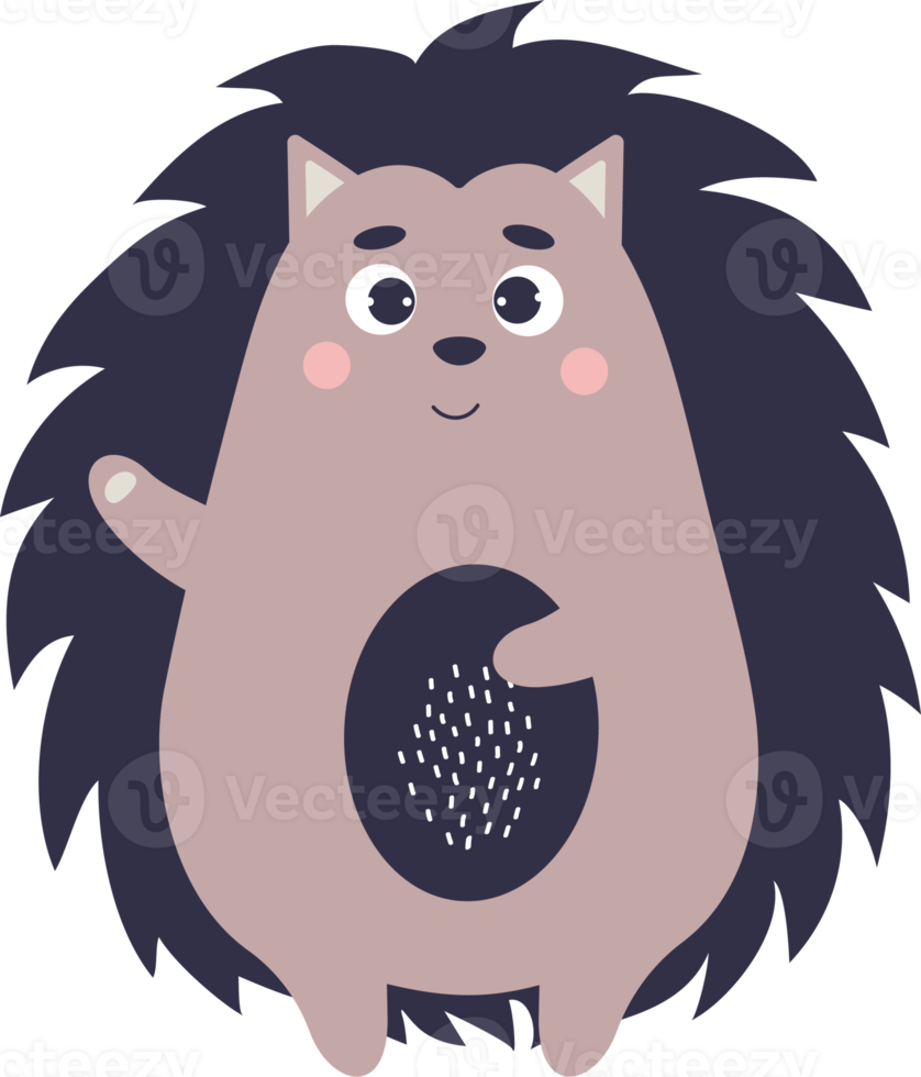 cute animal. hedgehog png