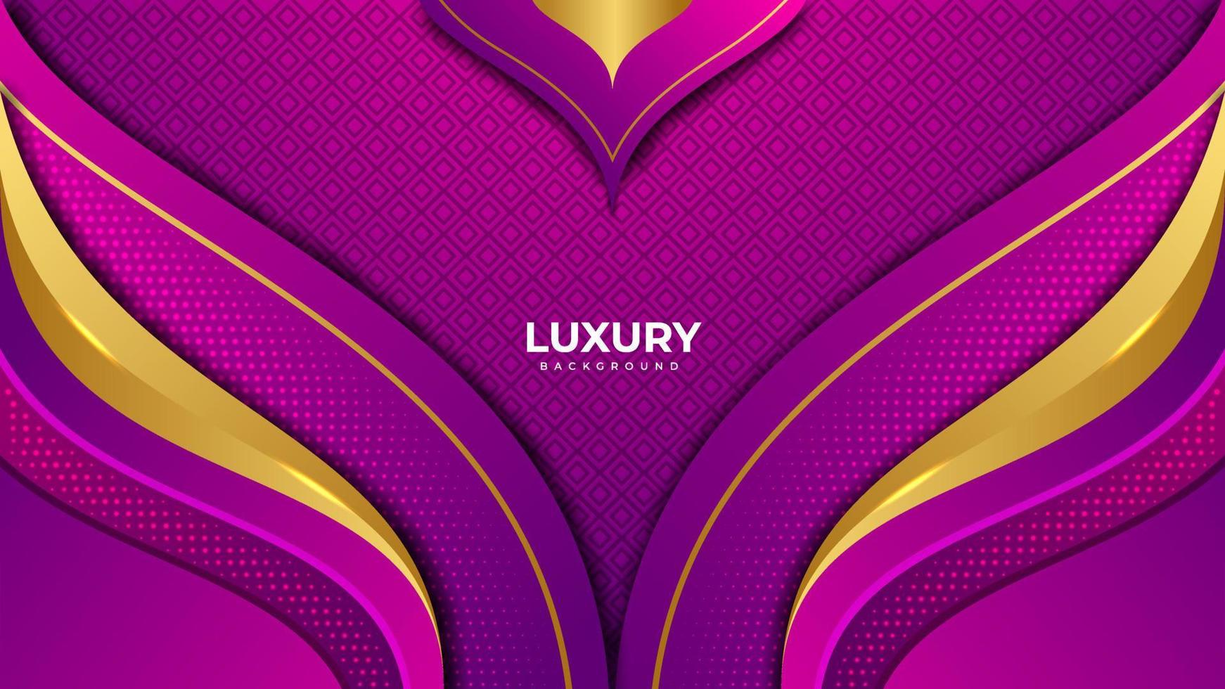 New Modern Luxury background design golden, pink, pattern. vector