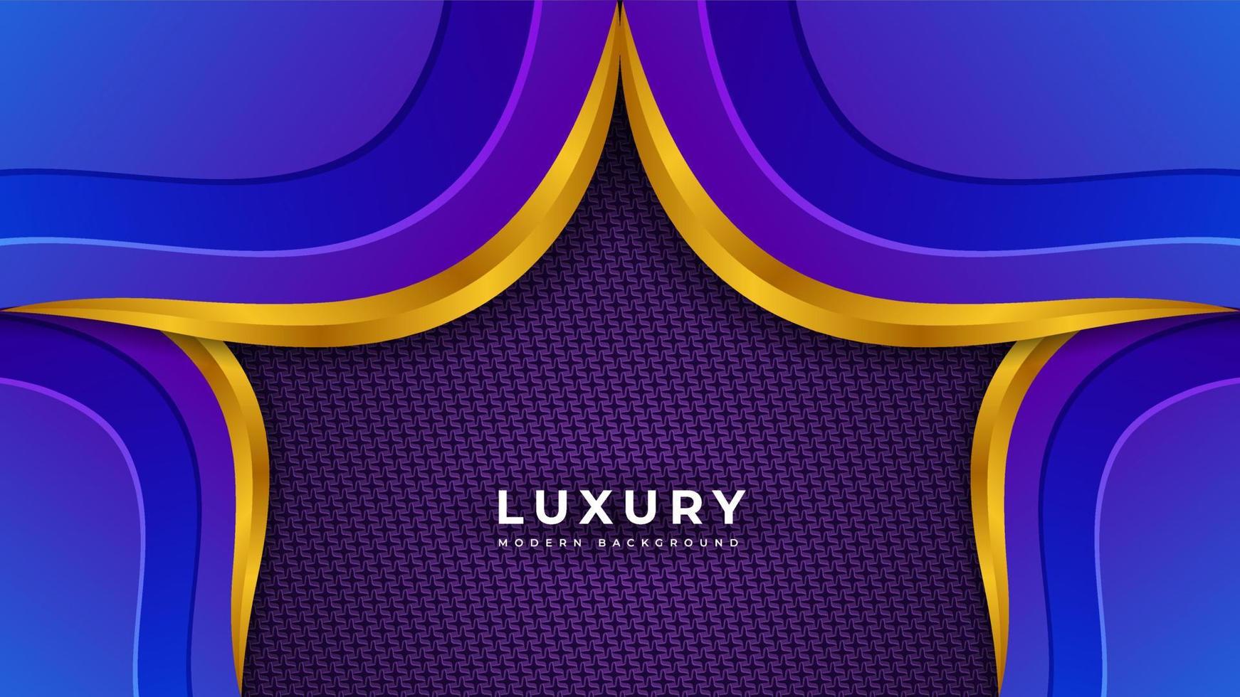 Modern Blue color Luxury Lighting Background Pattern Design vector