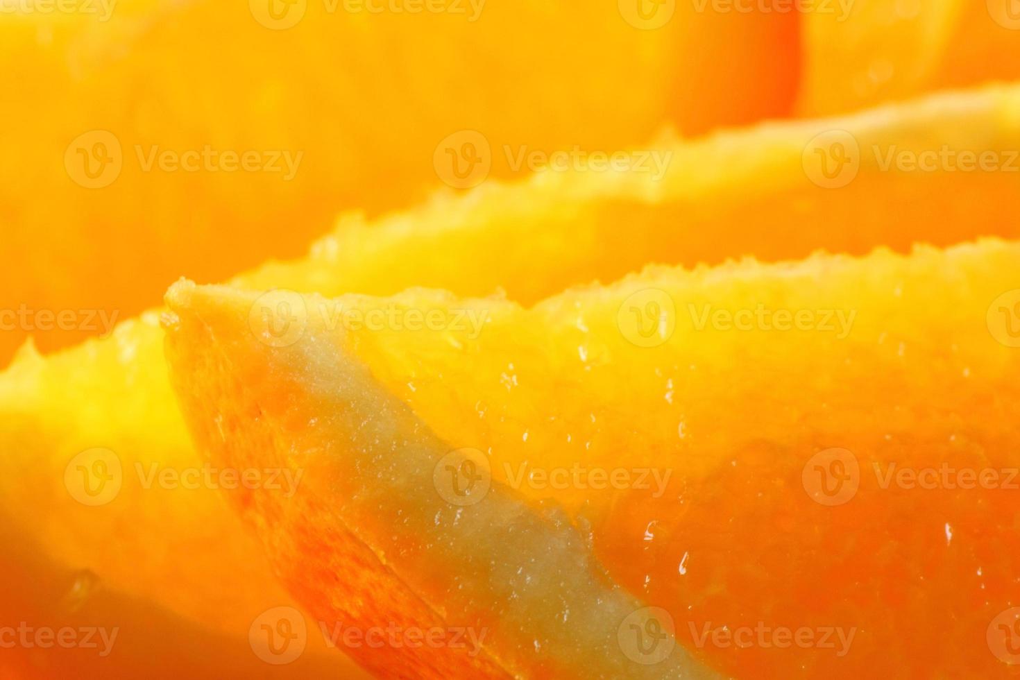 close up of slices of orange photo