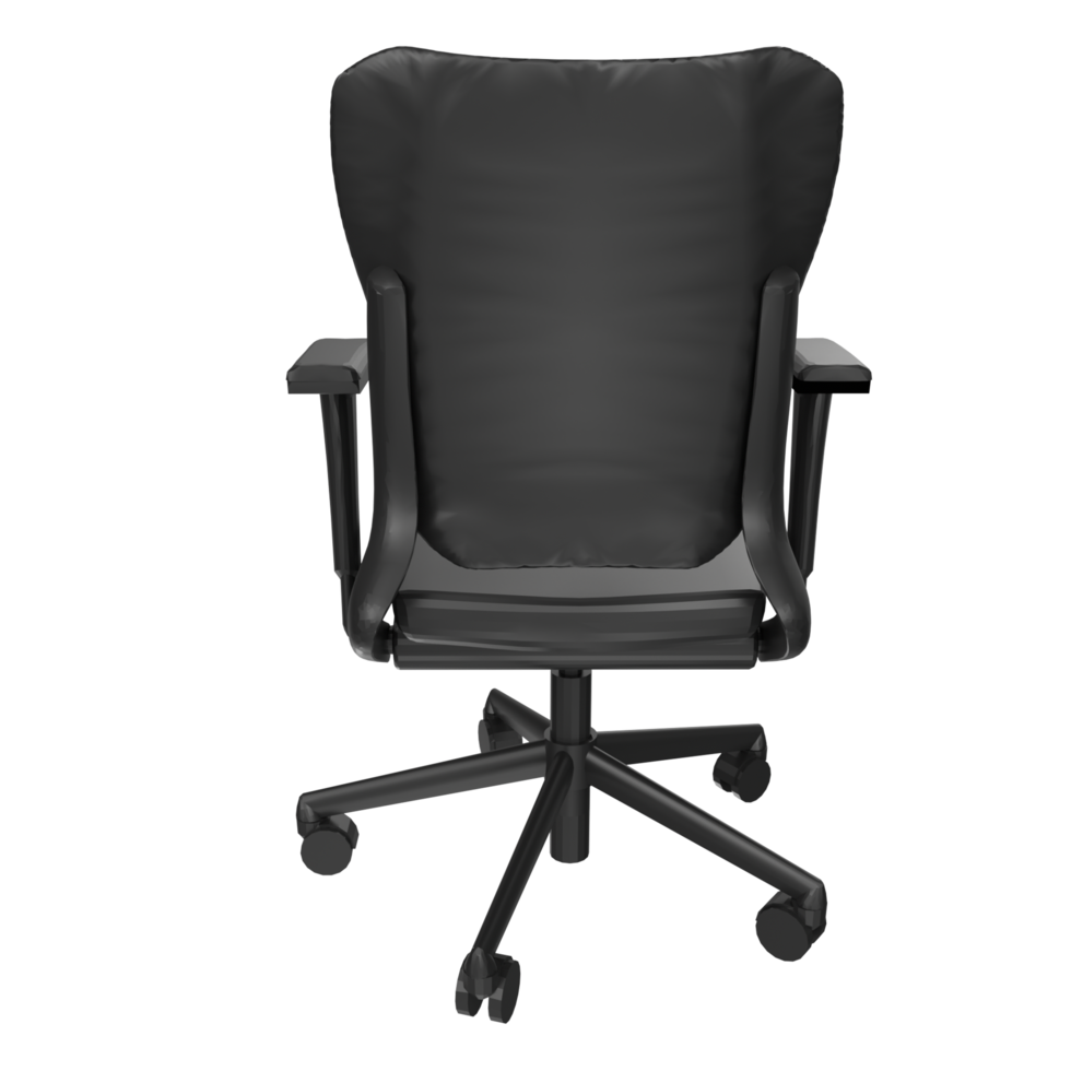 Office chair isolated on transparent png