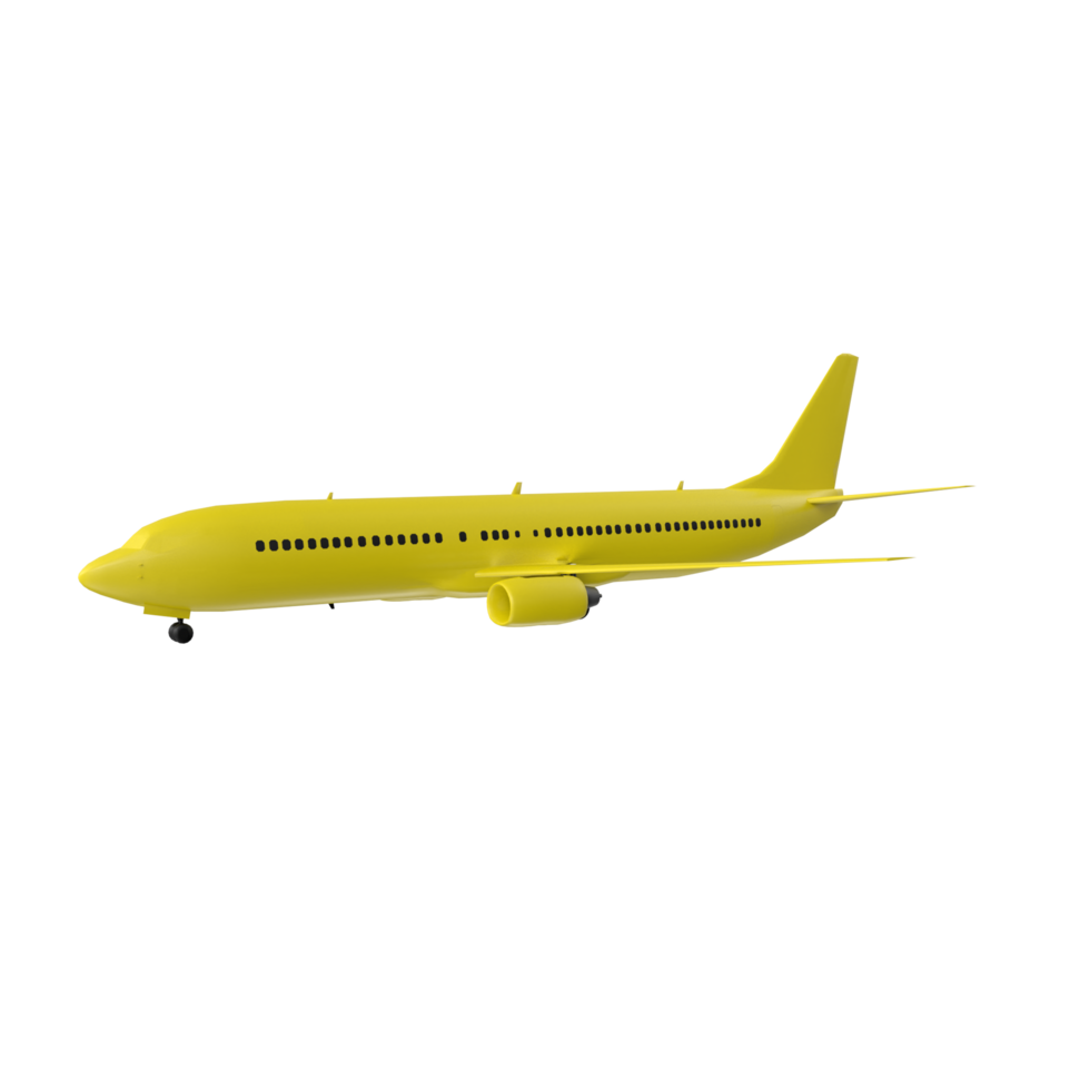 avião isolado em transparente png