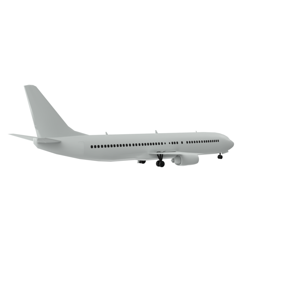 avión aislado en transparente png