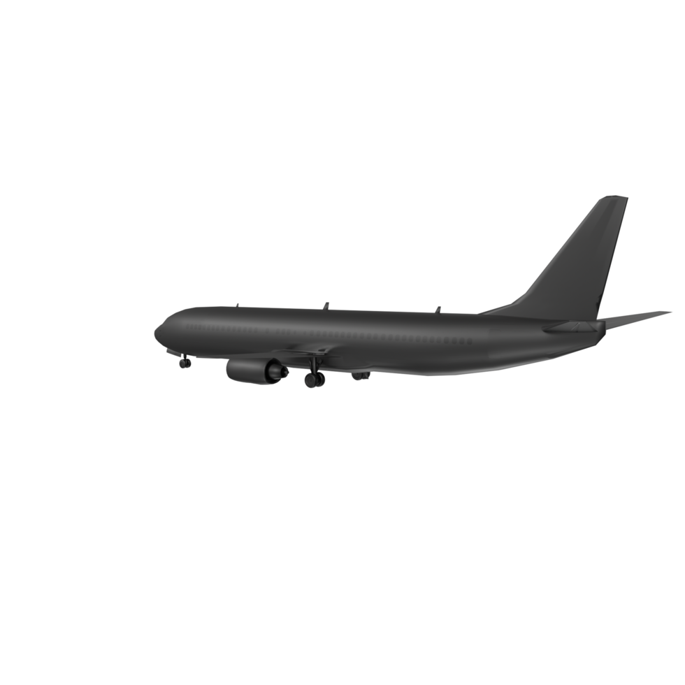 avion isolé sur transparent png