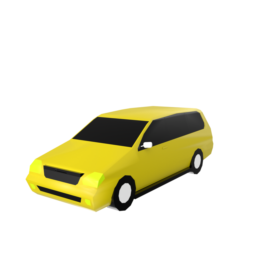 Car isolated on transparent png