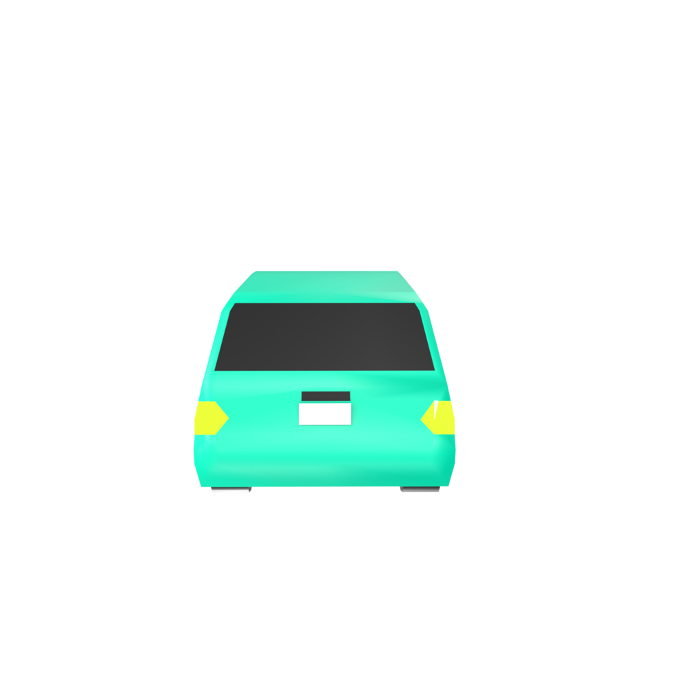 Car isolated on transparent png