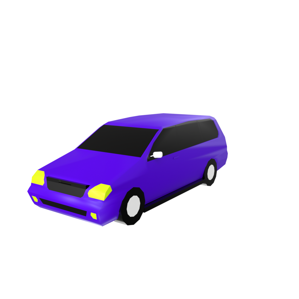 Car isolated on transparent png