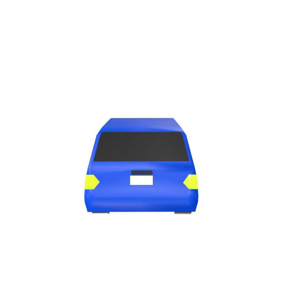 Car isolated on transparent png