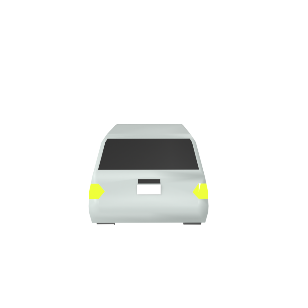 Car isolated on transparent png