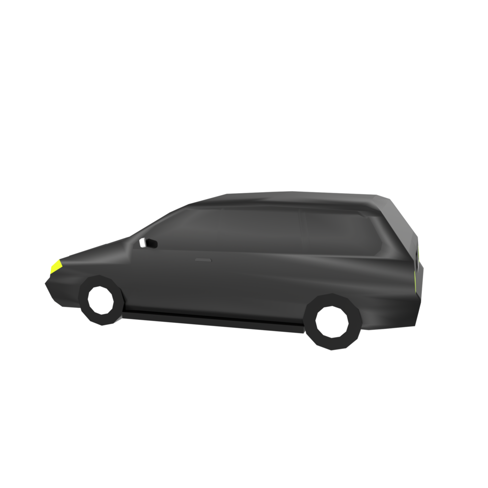 Car isolated on transparent png