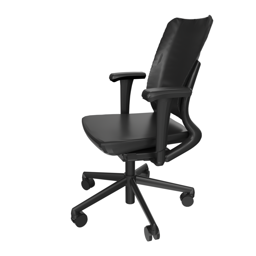 Office chair isolated on transparent png