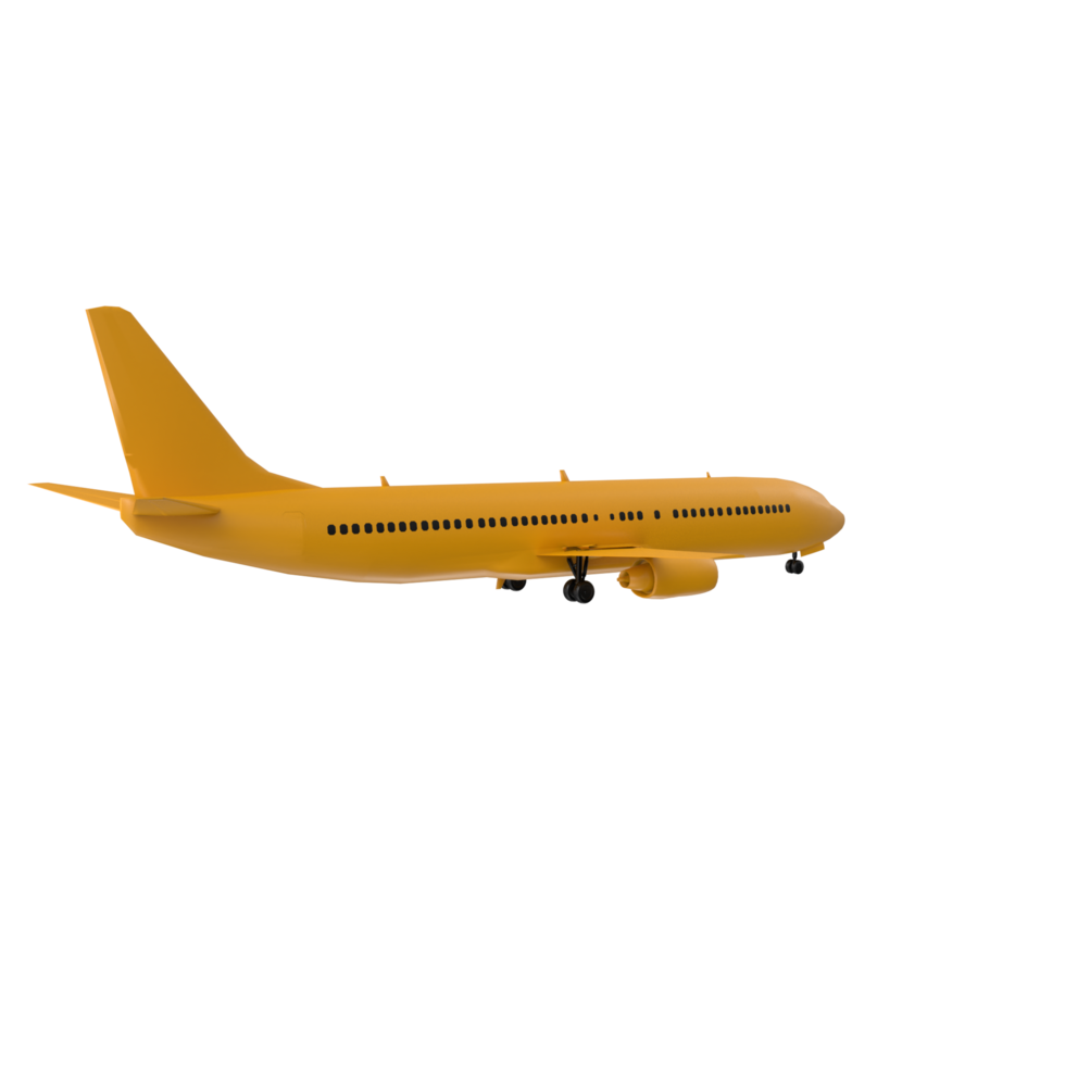 Plane isolated on transparent png