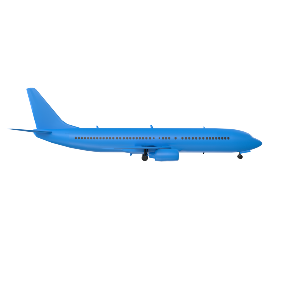 avião isolado em transparente png