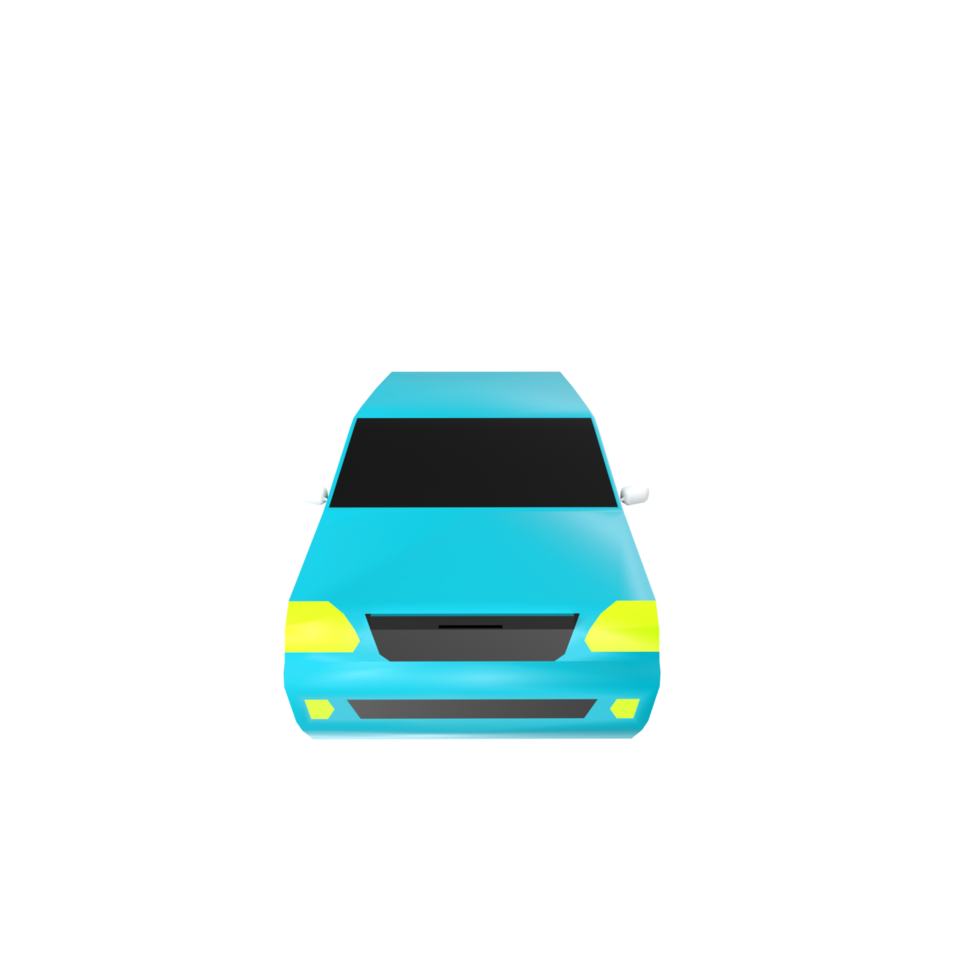 Car isolated on transparent png