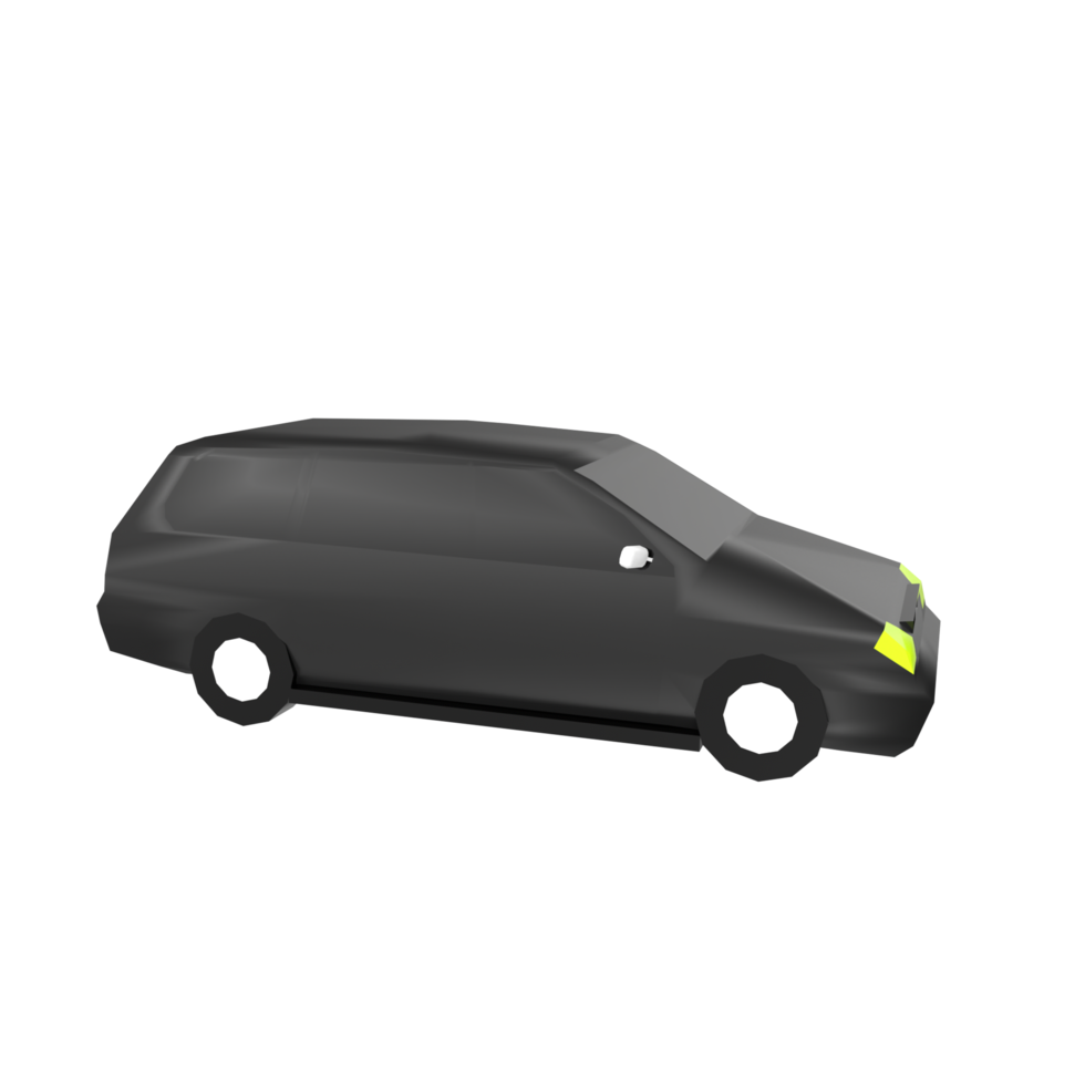 Car isolated on transparent png