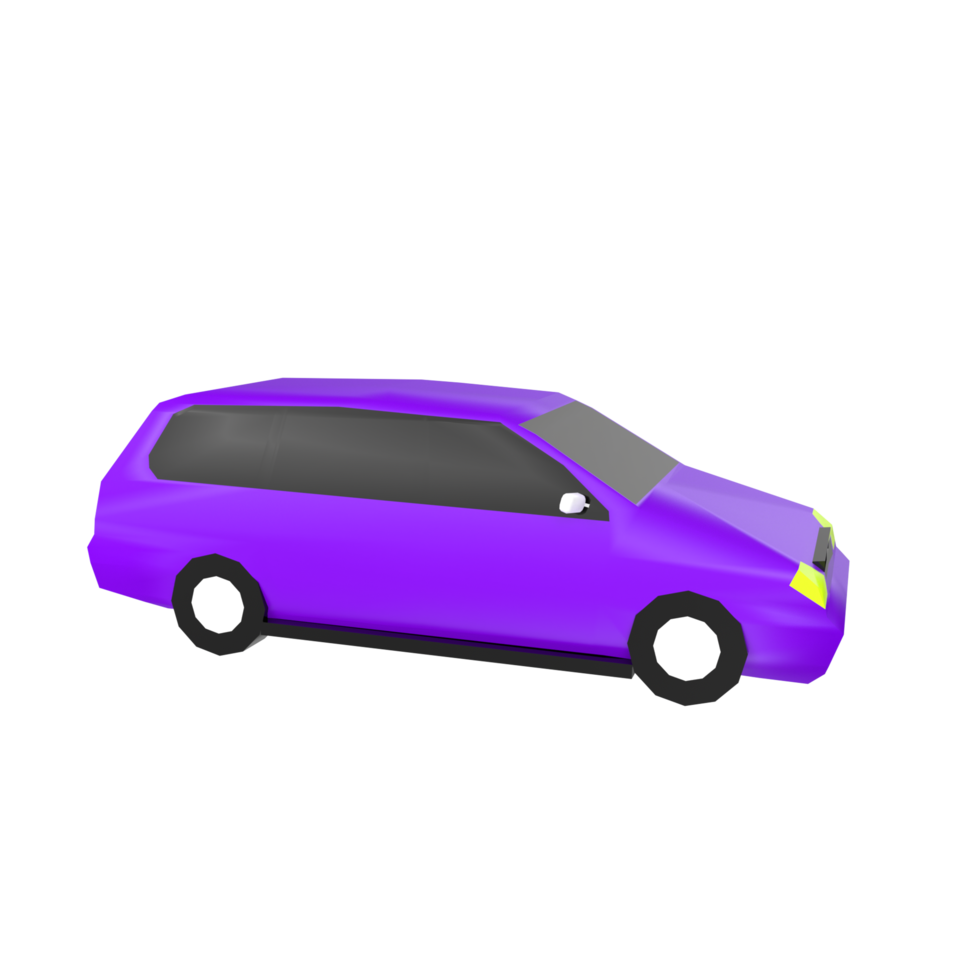 Car isolated on transparent png