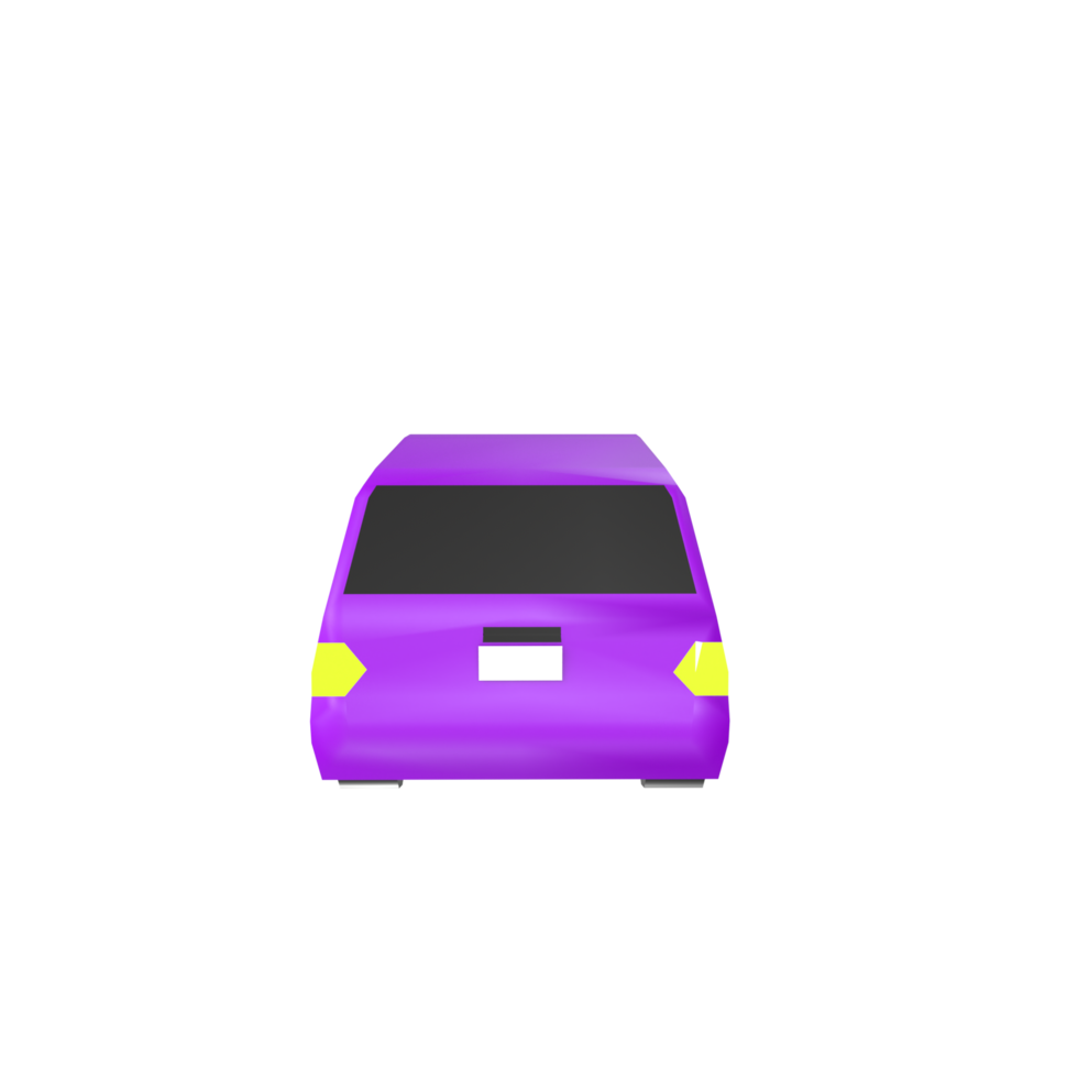 Car isolated on transparent png