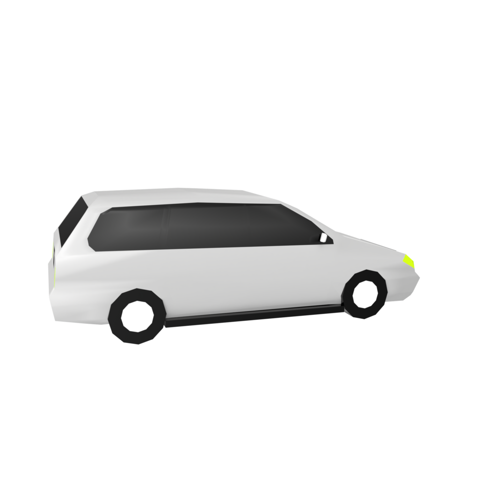 Car isolated on transparent png