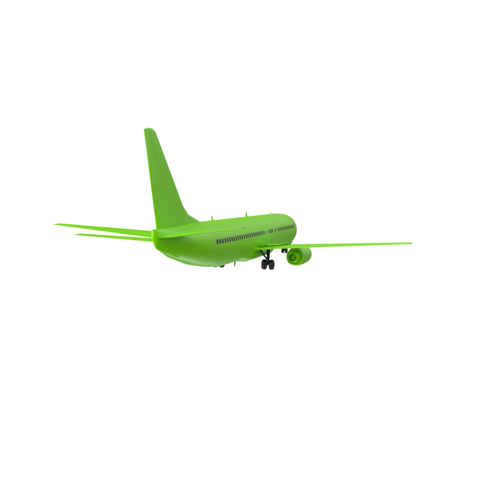 avión aislado en transparente png