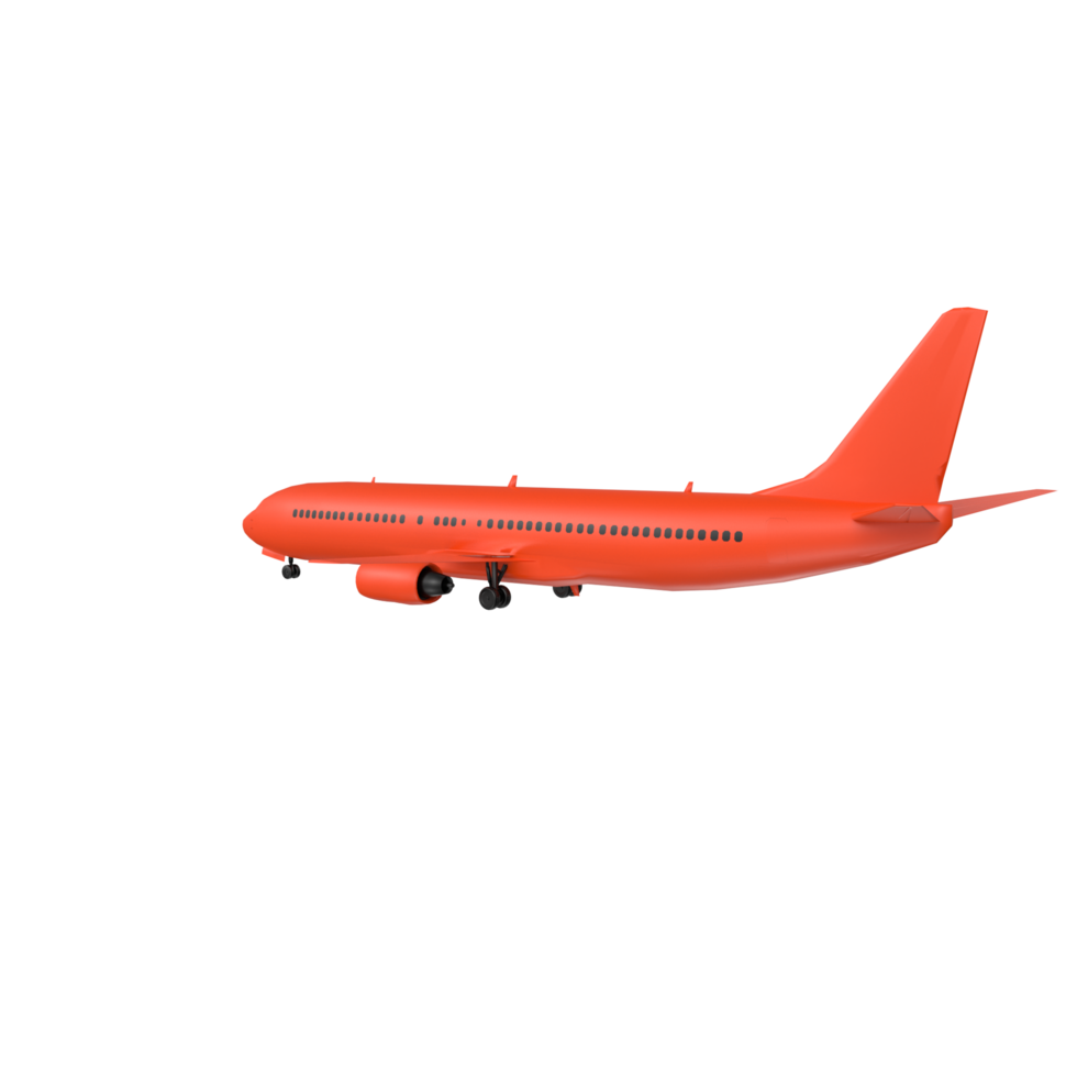 avión aislado en transparente png