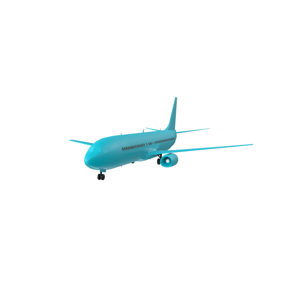 avião isolado em transparente png