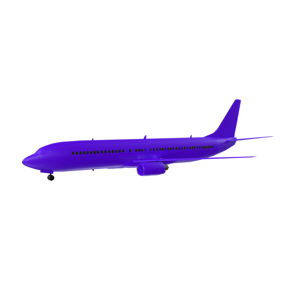 Plane isolated on transparent png