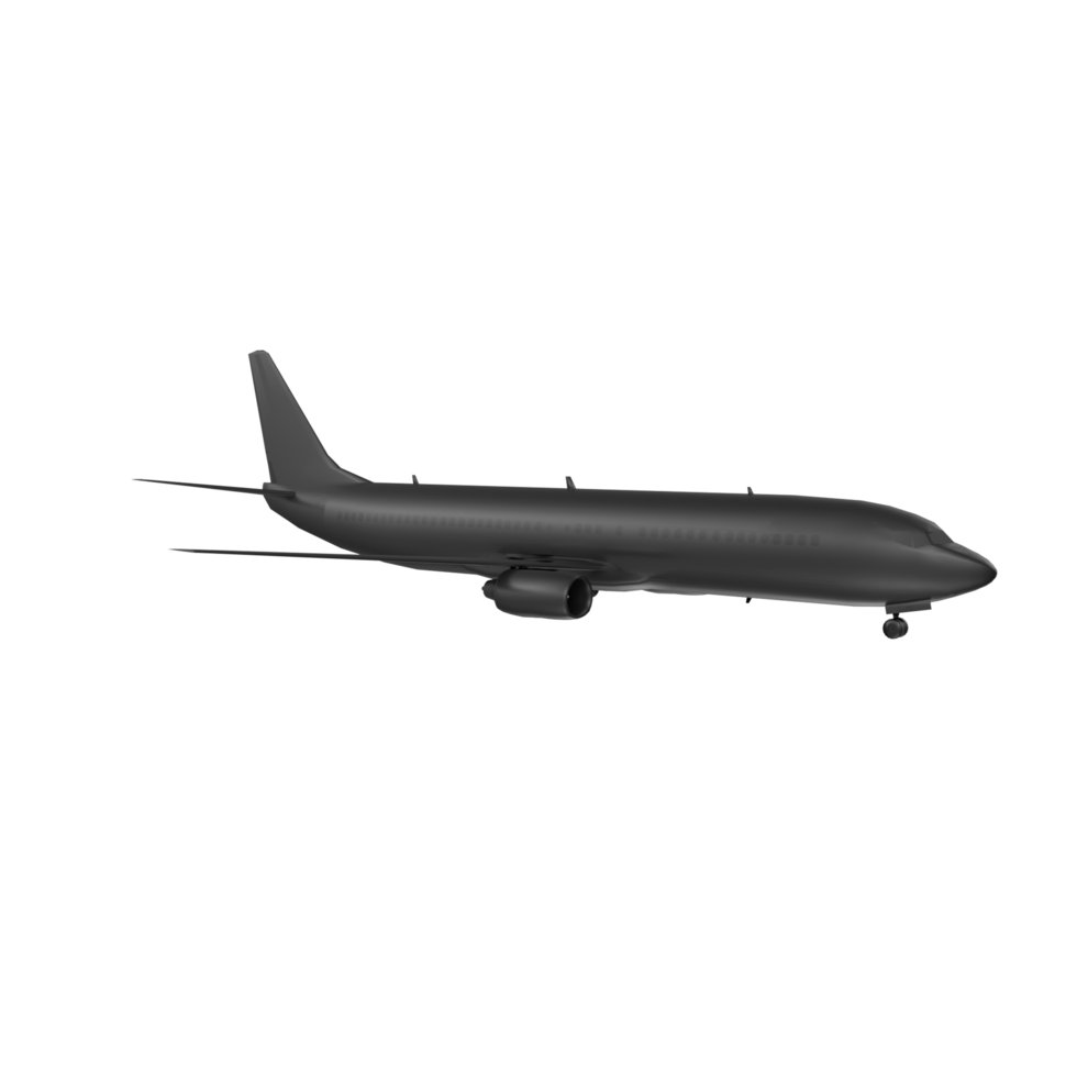 avião isolado em transparente png