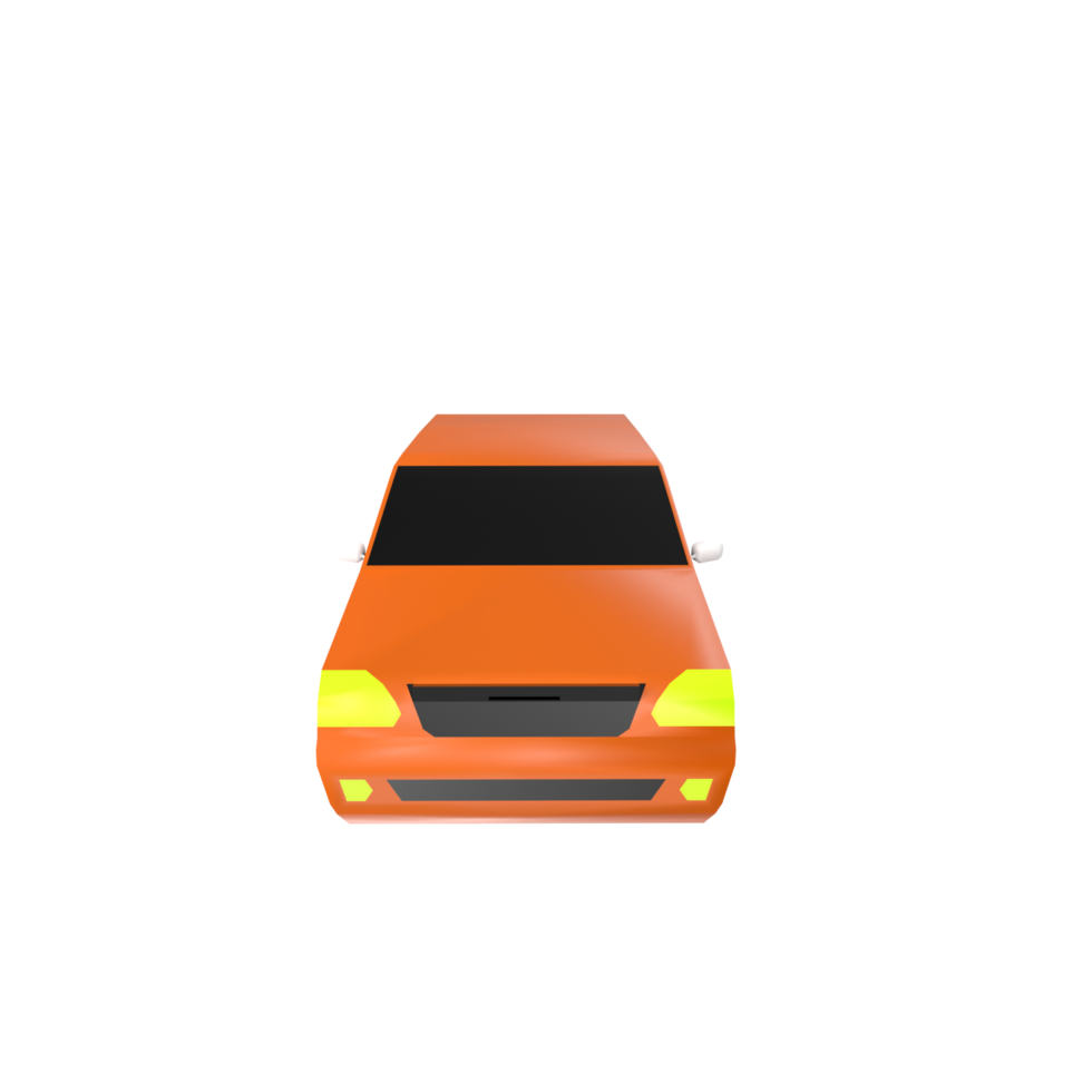 Car isolated on transparent png