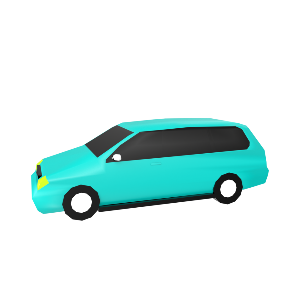 Car isolated on transparent png