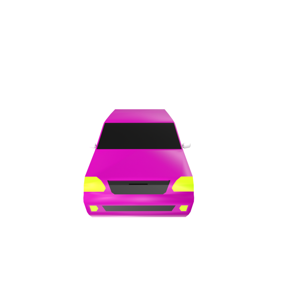 Car isolated on transparent png
