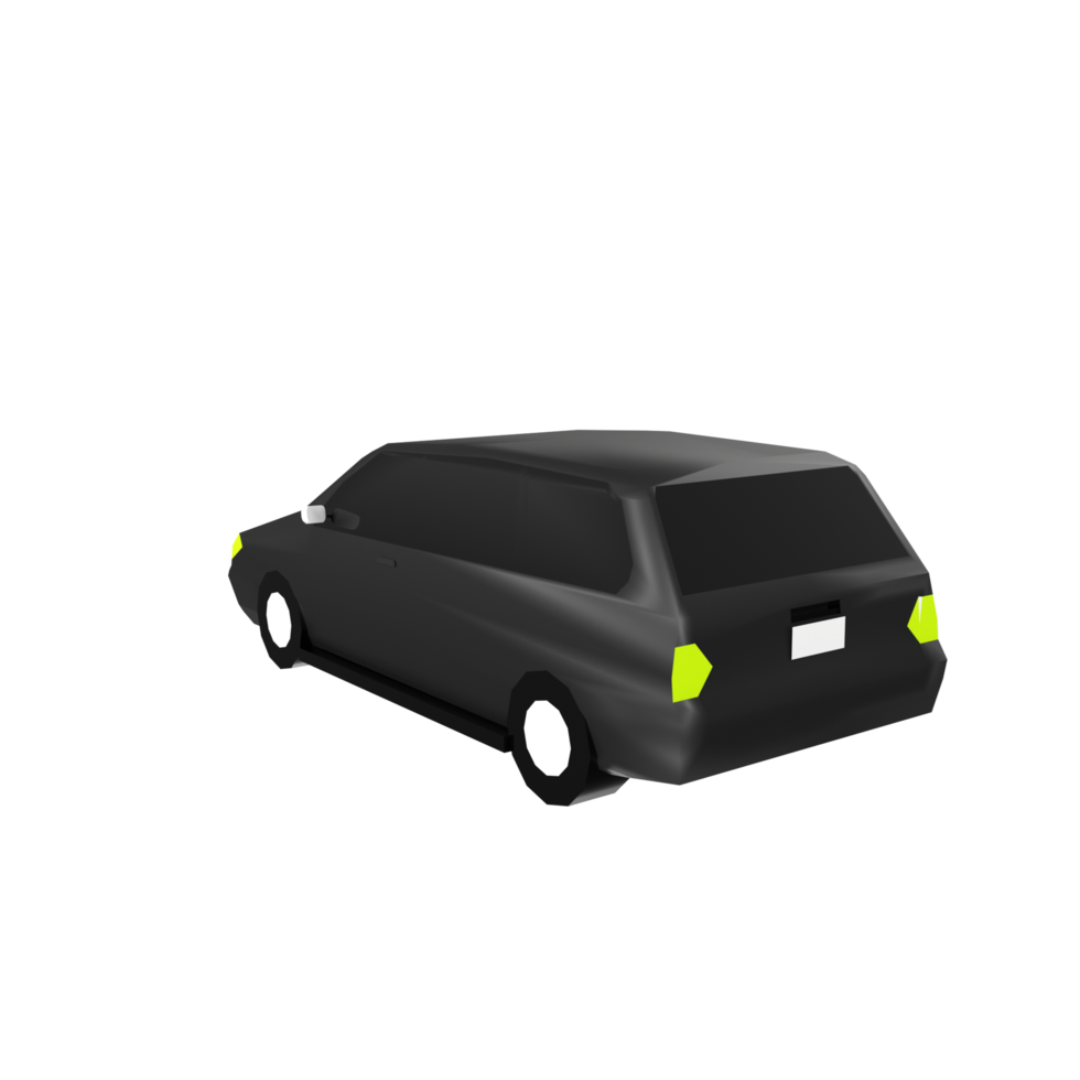 Car isolated on transparent png