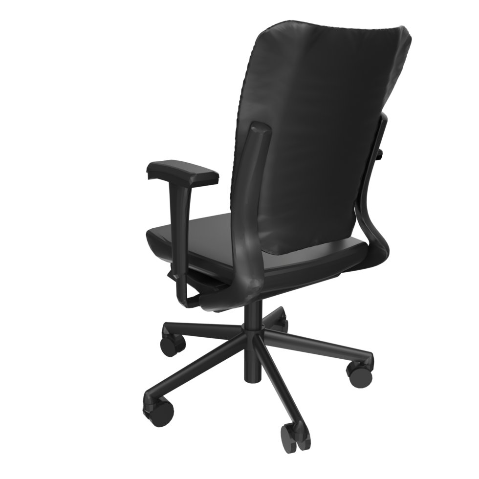 Office chair isolated on transparent png