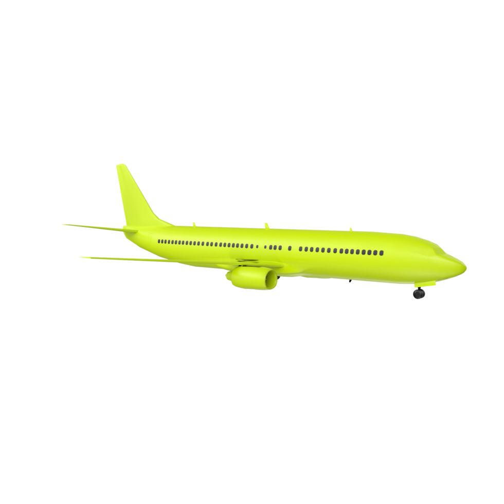 avión aislado en transparente png